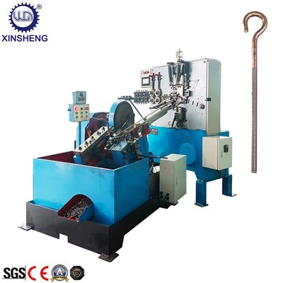 Macchina automatica per la fabbricazione di ganci sospesi a vite/macchina formatrice
