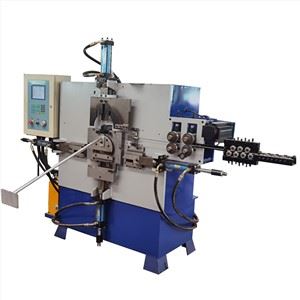 Macchina per la produzione di ganci in ferro al carbonio con benna CNC